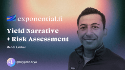 Yield Narrative - Sustainability and Risk assessment with Exponential.fi